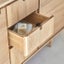 Lorris Natural Solid Oak Double Basin Vanity Unit (Oak Furniture Store) Carousel 3