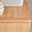 Lorris Natural Solid Oak Double Basin Vanity Unit (Oak Furniture Store) Carousel 4