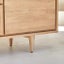 Lorris Natural Solid Oak Double Basin Vanity Unit (Oak Furniture Store) Carousel 5