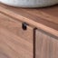 Lorris Natural Solid Walnut Single Basin Vanity Unit (Oak Furniture Store) Carousel 6