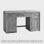 Chamfer Natural Solid Oak Writing Desk (Oak Furniture Store) Carousel 4