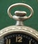 British Army BROAD ARROW Marked ELGIN 7 Jewel MILITARY Pocket Watch USA-Made WW1 Carousel 9