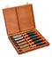 Bahco 6 Piece Chisel Set 434 Splitproof 6mm- 32mm in Wooden Case Carousel 1