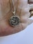 Vintage silver 925 pendant and chain Carousel 1