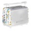 Laura Ashley Elveden 24cm Electric 2-Slice Bread Toaster 925W Food Kitchen WHT Carousel 6