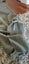 New, unused sage grey-green velvet-canvas upholstery fabric 4m Carousel 7