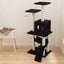 150CM Cat Tree House Scratching Post Condo Black 023 Carousel 4