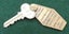 Antique RADIO CITY New York HOTEL Room # 1619 Room KEY & Brass TAG Mailer safe Carousel 1