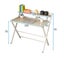 Writing Desk with Storage Shelf Foldable Laptop Table Carousel 2