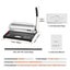Binding Machine Comb Binding Machine 21 Holes 100 PCS Binding Spines Carousel 6