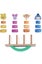 *Disney Wooden Winnie the Pool set* Carousel 3