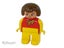 ®™DUPLO - Female, Yellow Legs, Red Top With Yellow Polka Dot Scarf, Brown Hair, Carousel 1