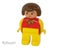 ®™DUPLO - Female, Yellow Legs, Red Top With Yellow Polka Dot Scarf, Brown Hair, Carousel 1