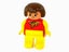 ®™DUPLO - Female, Yellow Legs, Red Top With Yellow Polka Dot Scarf, Brown Hair, Carousel 2