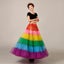 Rainbow Tutu Skirt Petticoat Tulle underskirt Carousel 2