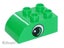 ®™DUPLO - Bright Green Curved & Black, White Eye Patt Both Sides ~Retired 2017~ Carousel 1