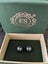 Quality 10.5 - 11mm Black Round Pearl Stud Earrings Carousel 9