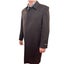 Bossini Lapel Trench Coat Jacket Winter Overcoat w/ Cashmere - Brown Carousel 5