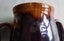 Two Crown Lynn 1160 coffee mugs - one marked 'A' on bottom Carousel 8