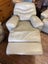 D.A Lewis Full Leather 3+1+1Seater Lounge Suite Carousel 13