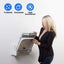 Foldable Wall Mount Ironing Board Home Apartment Space Saving Folding Iron Board Carousel 4
