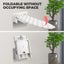 Foldable Wall Mount Ironing Board Home Apartment Space Saving Folding Iron Board Carousel 7