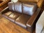 Vintage Brown Full Leather 3 Seater Couch Carousel 5