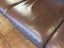 Vintage Brown Full Leather 3 Seater Couch Carousel 7