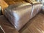 Vintage Brown Full Leather 3 Seater Couch Carousel 10