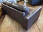 Vintage Brown Full Leather 3 Seater Couch Carousel 11