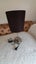 Black & chrome table lamp. Carousel 1