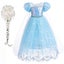 2-3-4-5-6-7-8y Frozen Elsa Costume & Wig Carousel 1