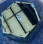 3 Hexagon Shape Glass MirrorJewellery Boxes Black Felt with Crystal Knob Handles Carousel 6