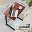 Artiss Laptop Desk Table Adjustable 60CM Dark Wood Carousel 5
