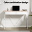Artiss Computer Desk Drawer Oak 100CM Carousel 4