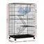 i.Pet Rabbit Cage 100cm Hutch 3 Level Indoor Guinea Pig Ferret Carousel 2
