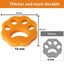 2 Pack Pet Hair Remover for Laundry Reusable Silicone Lint Catcher Washer Dryer Carousel 3