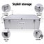 Embellir CD Case DVD Cases Storage Box 1000 Discs Aluminium Case DVD Folders Carousel 4