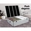 Embellir CD Case DVD Cases Storage Box 1000 Discs Aluminium Case DVD Folders Carousel 6