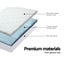 Giselle Bedding Memory Foam Mattress Topper 7-Zone 5cm Single Carousel 4