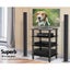 Artiss TV Stand 4 Tiers Storage Shelf Rack Tempered Glass Entertainment Unit Carousel 5