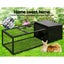 i.Pet Rabbit Cage 122x52cm Hutch Enclosure Carrier Metal Carousel 3