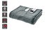 Ovela Washable Electric Heated Throw Blanket (Charcoal, 200 x 180cm), Carousel 1