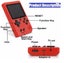 Red Retro Video Games Console Built-in 400 Handheld Game Player for Kid Gift Carousel 5