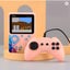 Video Game Console TV Handheld Player Built 500 Games AV Output W/ 2 Play Pink Carousel 1