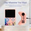 Video Game Console TV Handheld Player Built 500 Games AV Output W/ 2 Play Pink Carousel 2