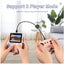 Video Game Console TV Handheld Player Built 500 Games AV Output W/ 2 Play Pink Carousel 4