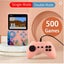 Video Game Console TV Handheld Player Built 500 Games AV Output W/ 2 Play Pink Carousel 6