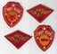 FOUR WWII US MARINE CORPS PATCHES Carousel 1