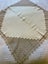 A simply stunning hand tatted vintage Linen Tablecloth Carousel 1